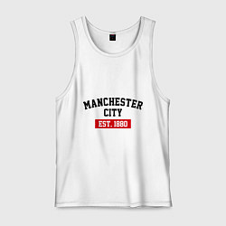 Мужская майка FC Manchester City Est. 1880