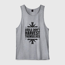 Майка мужская хлопок Harvest Themselves, цвет: меланж