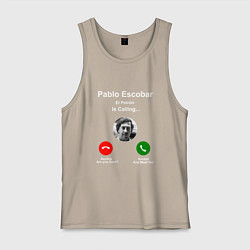 Мужская майка Escobar is calling