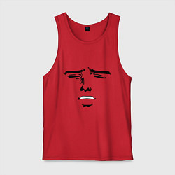 Мужская майка Лицо в стиле аниме