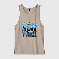 Мужская майка White New York