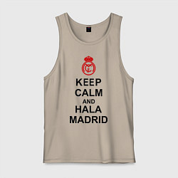 Мужская майка Keep Calm & Hala Madrid