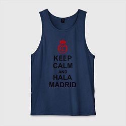 Мужская майка Keep Calm & Hala Madrid