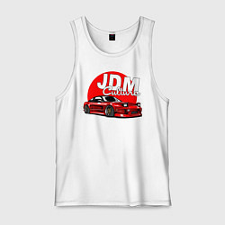 Майка мужская хлопок JDM Culture, цвет: белый