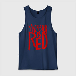 Мужская майка Manchester is Red