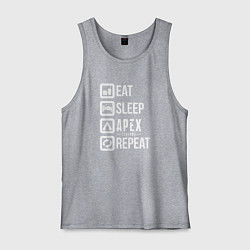 Мужская майка Eat, Sleep, Apex, Repeat