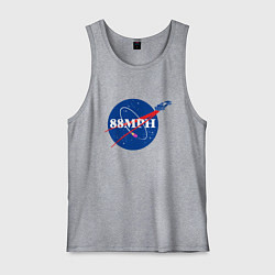 Мужская майка NASA Delorean 88 mph