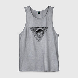 Мужская майка The well-known eye