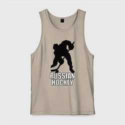 Мужская майка Russian Black Hockey