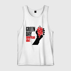 Мужская майка Green Day: American idiot