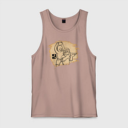 Мужская майка Stone punch