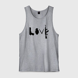 Мужская майка Banksy LOVE