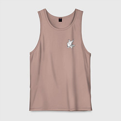 Мужская майка LIL PEEP НА СПИНЕ