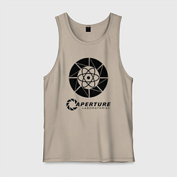 Майка мужская хлопок PORTAL, цвет: миндальный