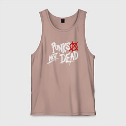 Мужская майка Punks not dead