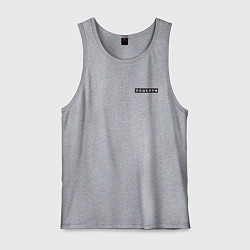 Мужская майка Поцелуи нашивка на спине