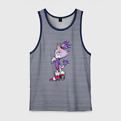 Мужская майка SONIC Кошка Блейз