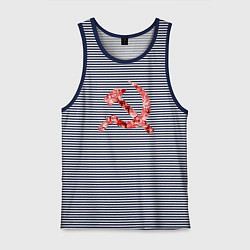 Мужская майка Ахегао СССР