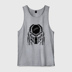 Майка мужская хлопок PREDATOR, цвет: меланж