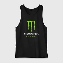 Майка мужская хлопок MONSTER ENERGY, цвет: черный