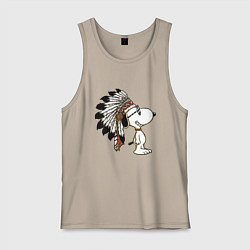 Мужская майка Snoopy