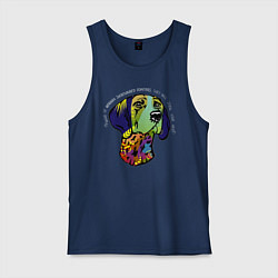 Мужская майка Берегись курцхаара