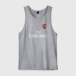 Майка мужская хлопок ARSENAL, цвет: меланж