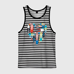 Мужская майка Sup serfing love