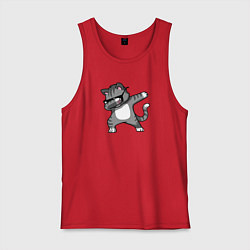 Мужская майка Котик dub