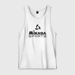 Майка мужская хлопок MIKASA SPORTS, цвет: белый