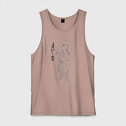 Мужская майка Волк ауф