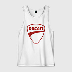 Мужская майка Ducati Logo Дукати Лого Z