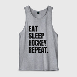 Мужская майка EAT SLEEP HOCKEY REPEAT
