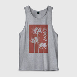 Мужская майка Призрачный цветок