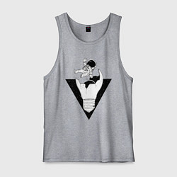 Мужская майка Космонавт падает