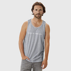 Майка мужская хлопок BOSS OF THIS GYM, цвет: меланж — фото 2
