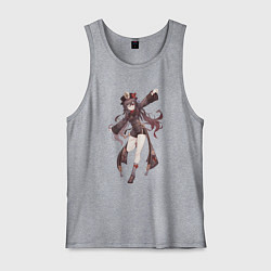 Мужская майка Весёлая Ху Тао