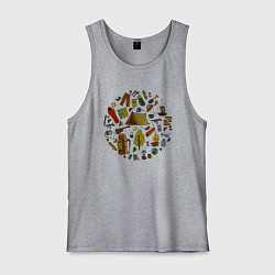 Мужская майка Романтика