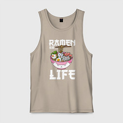 Мужская майка Ramen life