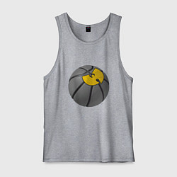 Майка мужская хлопок Wu-Tang Basketball, цвет: меланж