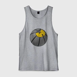 Майка мужская хлопок Wu-Tang Basketball, цвет: меланж
