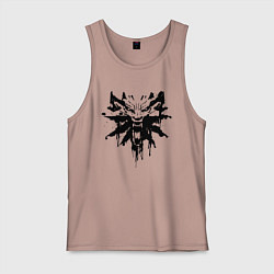 Мужская майка The Witcher подтеки лого