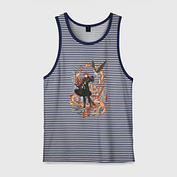 Мужская майка Дилюк в деле