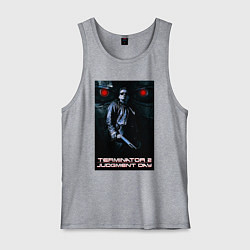 Майка мужская хлопок Terminator JD, цвет: меланж