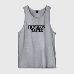 Мужская майка DUNGEON MASTER ГАЧИМУЧИ ЧЁРНЫЙ ЛОГО