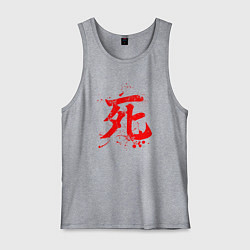 Мужская майка SEKIRO SHADOW DIE TWICE СИМВОЛ СМЕРТИ