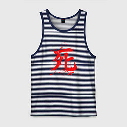 Мужская майка SEKIRO SHADOW DIE TWICE СИМВОЛ СМЕРТИ