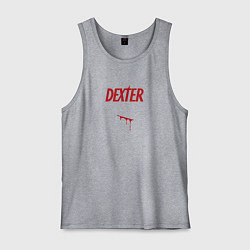 Мужская майка Декстер порез кровь