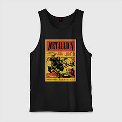 Майка мужская хлопок Metallica - Iowa speedway playbill, цвет: черный