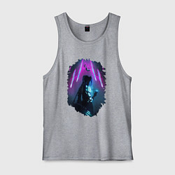 Мужская майка ДЖИНКС, ЛИГА ЛЕГЕНД ARCANE JINX